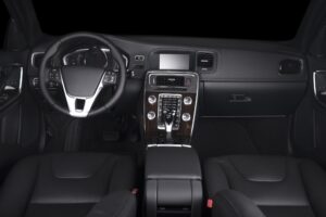 Car interior dashboard