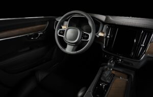 Car interior dashboard